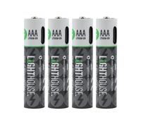 Lighthouse Aaa Usb-C Rechargeable Li-Ion Battery Pack Of 4