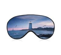 Lighthouse at Night Sleep Mask Eye Mask Travel Eye Cover