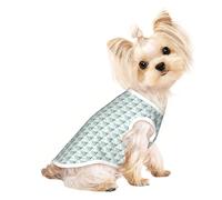 Lighthouse BackdropPrint Dogs Cats Sleeveless T-Shirt Vest Soft Stretchy Wear Indoor Outdoor Fashion Gear