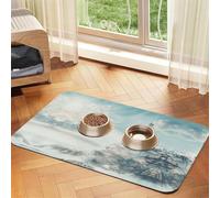 Lighthouse Backdropprint Pet Absorbent Leather Tablecloth,Wipe Clean Quick Dry,Food Mat For Small Animals