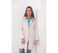 Lighthouse Clothing Women's Long Beachcomber Jacket Spring Summer Outdoor Coat in Cream | Size: 12 Lighthouse Clothing Cream 12