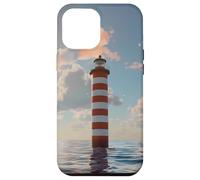 Lighthouse Beacon Ocean Clouds Sky Case for iPhone 12 Pro Max