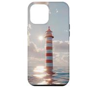 Lighthouse Beacon Ocean Clouds Sky Case for iPhone 12 Pro Max