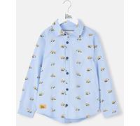 (4-5 Yrs, Digger Print) LightHouse - Boys Charlie Shirt