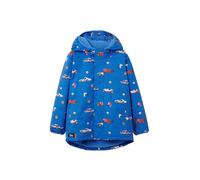 LightHouse Boys Finley Warm Waterproof Raincoat - Kids Padded Fleece Lined Windproof Winter Outdoor Coat With Hood - Rally Print - 3-4 Years
