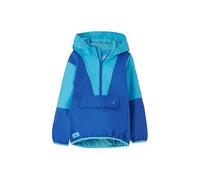LightHouse Boys' Ryan Waterproof Coat - Kids' Half-Zip Cagoule with Hood - Blue Navy - 3-4 Years