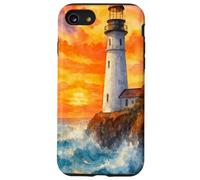 Lighthouse by the Sea at Sunset Dramatic Case for iPhone SE (2020) / 7/8
