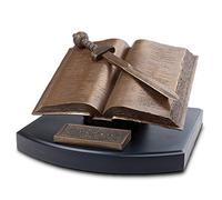 Lighthouse Christian Products Word Of God Sword Bronzelike Finish 8.25 x 4 Hand-Cast Resin Mounted Sculpture