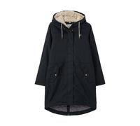 LightHouse Womens Abigail Warm Waterproof Raincoat - Ladies Long Padded Fleece Lined Windproof Winter Outdoor Coat With Hood - Black - 8