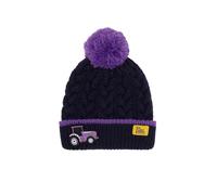 Lighthouse Clothing Bobbie Bobble Hat in Purple | Size: 2-4 Years Lighthouse Clothing Purple 2-4 Years