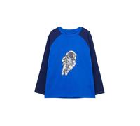 Lighthouse Clothing Boy's Mason Long Sleeved Cotton Top in Blue | Size: 3-4 Years Lighthouse Clothing Blue 3-4 Years