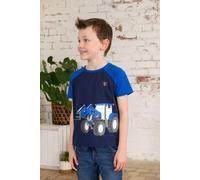 Lighthouse Clothing Boy's Mason Tee Short Sleeved T-shirt in Blue | Size: 7-8 Years Lighthouse Clothing Blue 7-8 Years