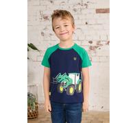 Lighthouse Clothing Boy's Mason Tee Short Sleeved T-shirt in Green | Size: 7-8 Years Lighthouse Clothing Green 7-8 Years