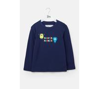 Lighthouse Clothing Boy's Oliver Long Sleeved Cotton Top in Navy | Size: 2-3 Years Lighthouse Clothing Navy 2-3 Years