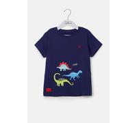 Lighthouse Clothing Boy's Oliver Short Sleeve Top T-shirt in Mid Navy | Size: 7-8 Years Lighthouse Clothing Mid Navy 7-8 Years