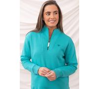 Lighthouse Clothing Coral Cotton Rich Brushed Jersey In Teal Teal 8