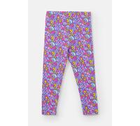 LightHouse Girls Mollie Leggings - Kids Cotton Stretch Tights - Abstract Print - 2-3 Years