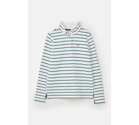 Lighthouse Clothing Haven Jersey Popper Detail Cotton Top In Teal Teal 8