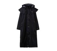 LightHouse Outback Women's Full-Length Waterproof Raincoat - Lightweight, Durable, Stylish - Perfect for Outdoor Adventures - Black - 18