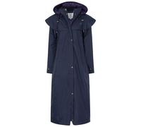 LightHouse Outback Women's Full-Length Waterproof Raincoat - Lightweight, Durable, Stylish - Perfect for Outdoor Adventures - Nightshade - 20