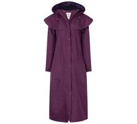 Lighthouse Clothing Outback Full Length Waterproof Raincoat In Purple Purple 12