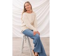 Lighthouse Clothing Women's Pearl Jumper in Cream | Size: 14 Lighthouse Clothing Cream 14