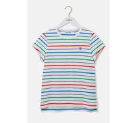 Lighthouse Clothing Women's Causeway Short Sleeve Tee Cotton Stretch T-shirt in Pink | Size: 10 Lighthouse Clothing Pink 10