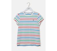 Lighthouse Clothing Women's Causeway Short Sleeve Tee Cotton Stretch T-shirt in White | Size: 16 Lighthouse Clothing White 16