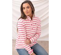 Lighthouse Clothing Haven Women's Jersey Popper Detail Cotton Top in Light Pink | Size: 8 Lighthouse Clothing Light Pink 8