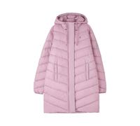 LightHouse Womens Laurel Warm Coat - Ladies Outdoor Long Padded Puffa Jacket with Hood - Wild Rose - 8