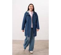 Lighthouse Clothing Women's Long Beachcomber Jacket Spring Summer Outdoor Coat in Midnight | Size: 18 Lighthouse Clothing Midnight 18