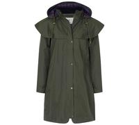 Lighthouse Clothing Women's Outrider 3/4 Length Waterproof Raincoat in Khaki | Size: 14 Lighthouse Clothing Khaki 14