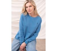 LightHouse Women's Seaside Jersey - Ladies Warm Crew Neck Sweater - Marine Blue - 10