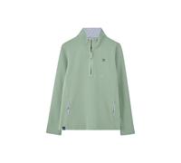 Lighthouse Clothing Women's Shore Sweatshirt Cotton Funnel Neck Jersey in Light Green | Size: 18 Lighthouse Clothing Light Green 18