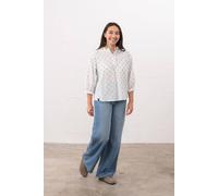 Lighthouse Clothing Women's Thea Cotton Blouse in White | Size: 14 Lighthouse Clothing White 14