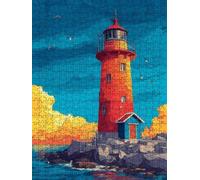 Lighthouse Coast Classic Jigsaw Puzzle 4000 Piece for Adults, BLQSBGA1-115