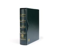 Lighthouse coin album OPTIMA, in classic design incl. slipcase, green