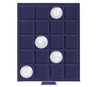 Lighthouse coin box SMART, with 20 square compartments up to 41 mm Ø