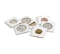 Lighthouse coin Holders for stapling, for coins up to 30 mm Ø, 100 per pack