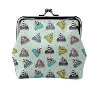 Lighthouse Coin Purse, Kiss-lock Change Purse Wallets, Small PU Leather Coin Purse for Women