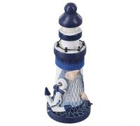 Lighthouse Decoration Made From Wood For A Rustic Touch In Bedrooms And Living Areas By The Sea (B)