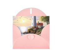 Lighthouse Diamond Painting Greeting Cards Blank Note Cards with Envelopes Happy Birthday Card Thank You Card Wedding Party Invitation Cards for All Occasions 4x6 Inch