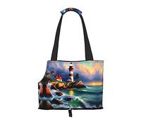 Lighthouse Diamond Painting print Puppy Carrier Pets Dogs Dog Walking Bags Carrier Bags for small Dogs and Cat and Rabbit
