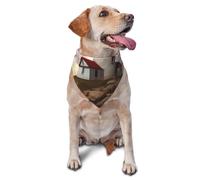 Lighthouse Dog Bandana Pet Scarf Accessories for Small Medium Dogs Cats Photo Prop, Triangle Pet Bandanas Adjustable Puppy Bib Washable Dog Kerchief Puppy Neckerchief