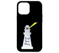 Lighthouse Find Your Way Nautical Ocean Freight Boat Guide Case for iPhone 12 Pro Max