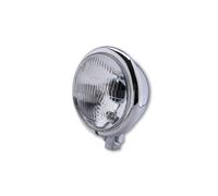 HIGHSIDER smart 5 3/4 Inch Headlight Bates Style Chrome E-Approved (1pc)