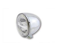 Highsider Pro Circle-5 LED Front Light 3/4 Inch Chrome 1 Piece For Motorcycle