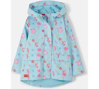 Lighthouse Clothing Girl's Heidi Rubberised Waterproof Jacket Raincoat in Blue | Size: 3-4 Years Lighthouse Clothing Blue 3-4 Years