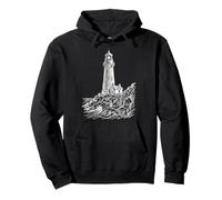 Lighthouse Illustration Pullover Hoodie