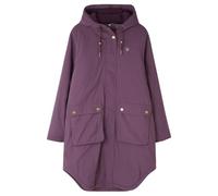 LightHouse Imogen Women's Waterproof Coat - Highly Breathable 3000gsm - Windproof, Fleece-Lined, Relaxed Fit, Taped Seams - Cranberry - Size 12